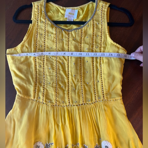 MAEVE Anthropologie Calendula Embroidered Peplum Blouse - Picture 8 of 15